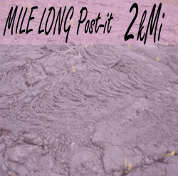 Mile Long Post-it's "2kMi" coming April, 2009
